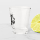 黒馬頭 ショットグラス (右)
