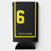 黒馬6サドルクロスカスタム スリム缶クーラー (裏面)