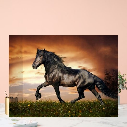 黒馬 アクリルサイン (ウェディング)