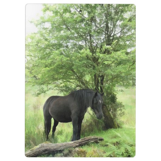 黒馬 クリップボード (裏面)