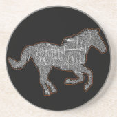 黒馬 コースター (正面)