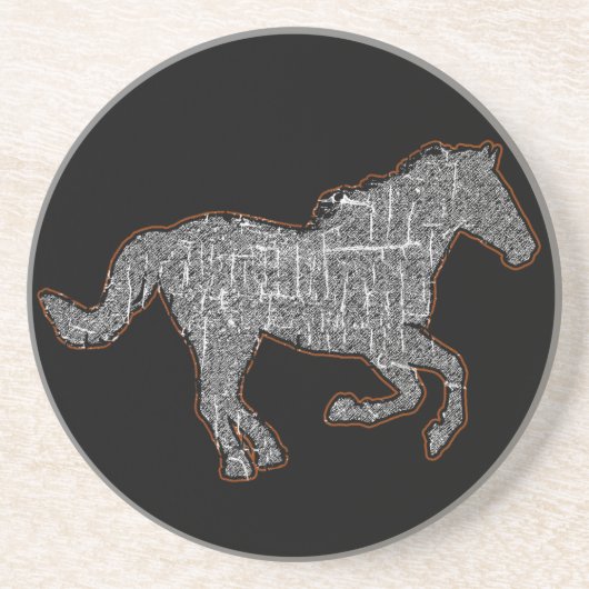 黒馬 コースター (正面)