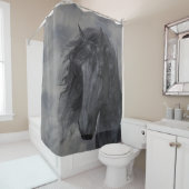 黒馬 シャワーカーテン (インサイチュ)
