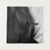 黒馬 タペストリー (正面(横))