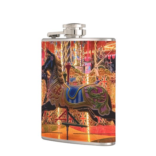 黒馬 フラスク (左)