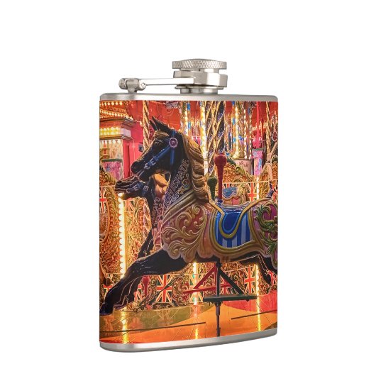 黒馬 フラスク (右)