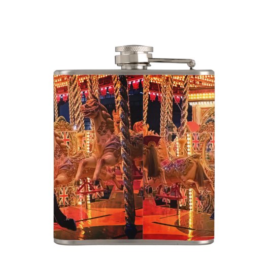 黒馬 フラスク (裏面)