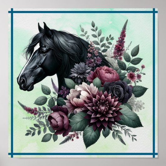 黒馬 ポスター (正面)