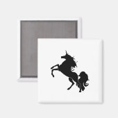 黒馬 マグネット (正面/裏面)