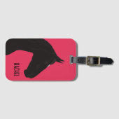 黒馬 ラゲッジタグ (正面横)