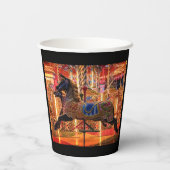 黒馬 紙コップ (裏面)