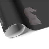 黒騎士の駒 ラッピングペーパー (ロールコーナー)