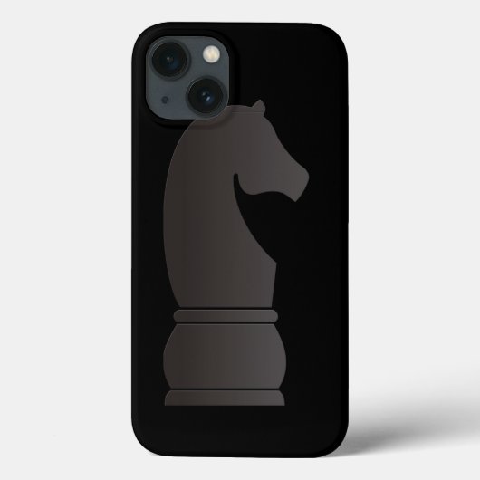 黒騎士の駒 Case-Mate iPhoneケース (裏面)