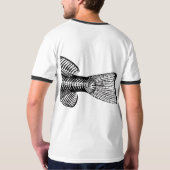 黒骨魚 Tシャツ (裏面フル)