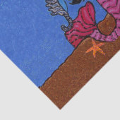 黒髪かわいらしの人魚 薄葉紙 (詳細)