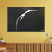 黒髪のカモメ キャンバスプリント (インサイチュ (リビング))