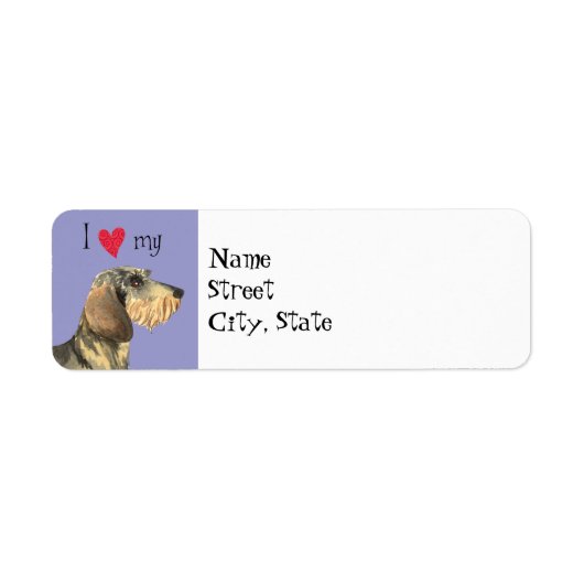 黒髪のダシュントが大好き ラベル (正面)