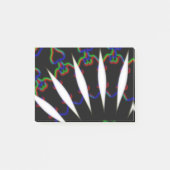 黒髪のモダン人 ポストイット (正面)