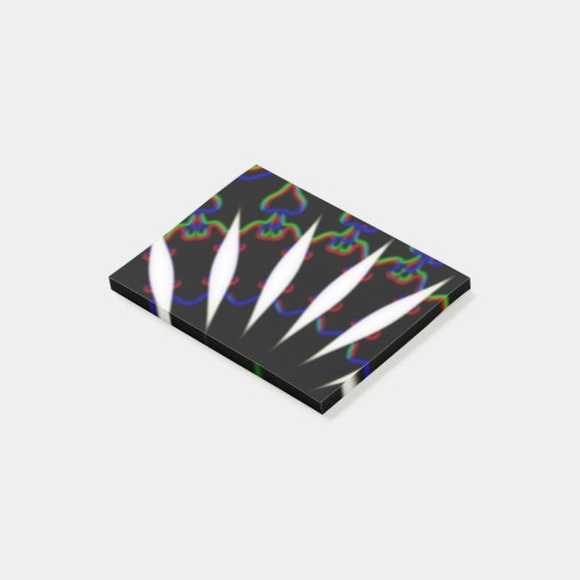 黒髪のモダン人 ポストイット (アングル)