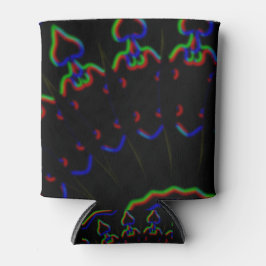 黒髪のモダン人 缶クーラー