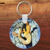 黒髪の人魚 キーホルダー (正面)