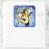 黒髪の人魚 スクエアシール (バッグ)