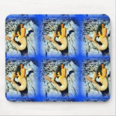 黒髪の人魚 マウスパッド (正面)