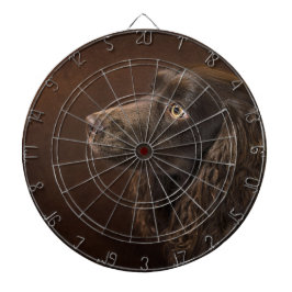 黒髪の犬 ダーツボード