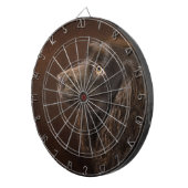 黒髪の犬 ダーツボード (正面右)