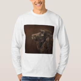 黒髪の犬 Tシャツ