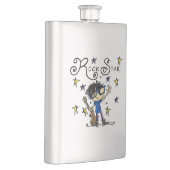 黒髪の男の子のロックスター フラスク (右)