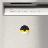 黒髪の顔 マグネット (インサイチュ (食洗機))
