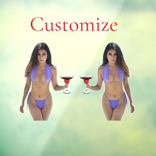 黒髪ビキニ美しいサンダー_コーブ ウィンドウサイン (シート3)