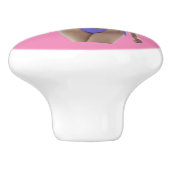 黒髪ビキニ美しいサンダー_コーブ セラミックノブ (側面)