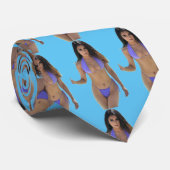 黒髪ビキニ美しいサンダー_コーブ ネクタイ (ロール)