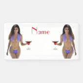 黒髪ビキニ美しいサンダー_コーブ 横断幕 (横)