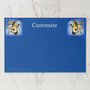 黒髪マーメイドサンダー_コーブ ペーパーパッド