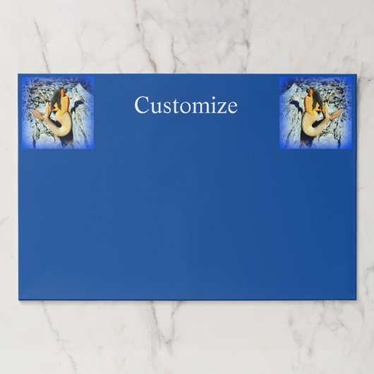 黒髪マーメイドサンダー_コーブ ペーパーパッド (正面)