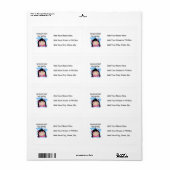 黒髪界の姉最高の産品 ラベル (フルシート)