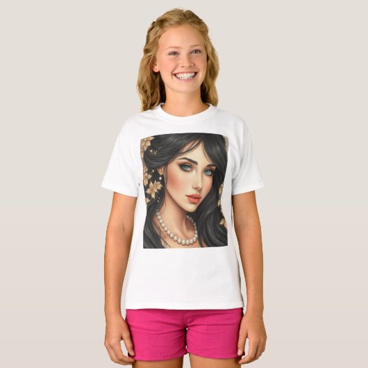 黒髪11 Tシャツ (正面フル)