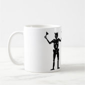 黒髭の海賊旗 コーヒーマグカップ (左)