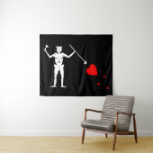 黒髭の海賊旗 タペストリー (インサイチュ(横))