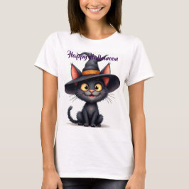 黒魔女猫 Tシャツ