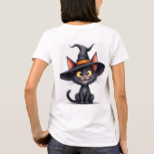 黒魔女猫 Tシャツ (裏面)