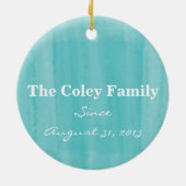 黒魚家族のオーナメント セラミックオーナメント (裏面)