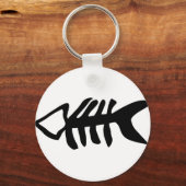 黒魚 キーホルダー (正面)