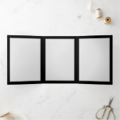 黒鮮やかに虹の蝶がある無限大 三つ折りプログラム (内部)