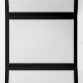 黒鮮やかに虹の蝶がある無限大 三つ折りプログラム (内部中)