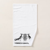 黒鳥と葦バスタオオルセット バスタオルセット (ハンドタオル)