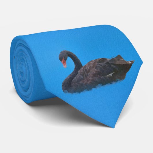 黒鳥のタイ ネクタイ (ロール)